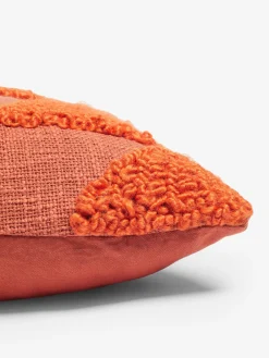 Tangelo Tufted Orange Cushion