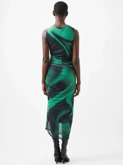 Tarissa Mesh Sleeveless Maxi Dress