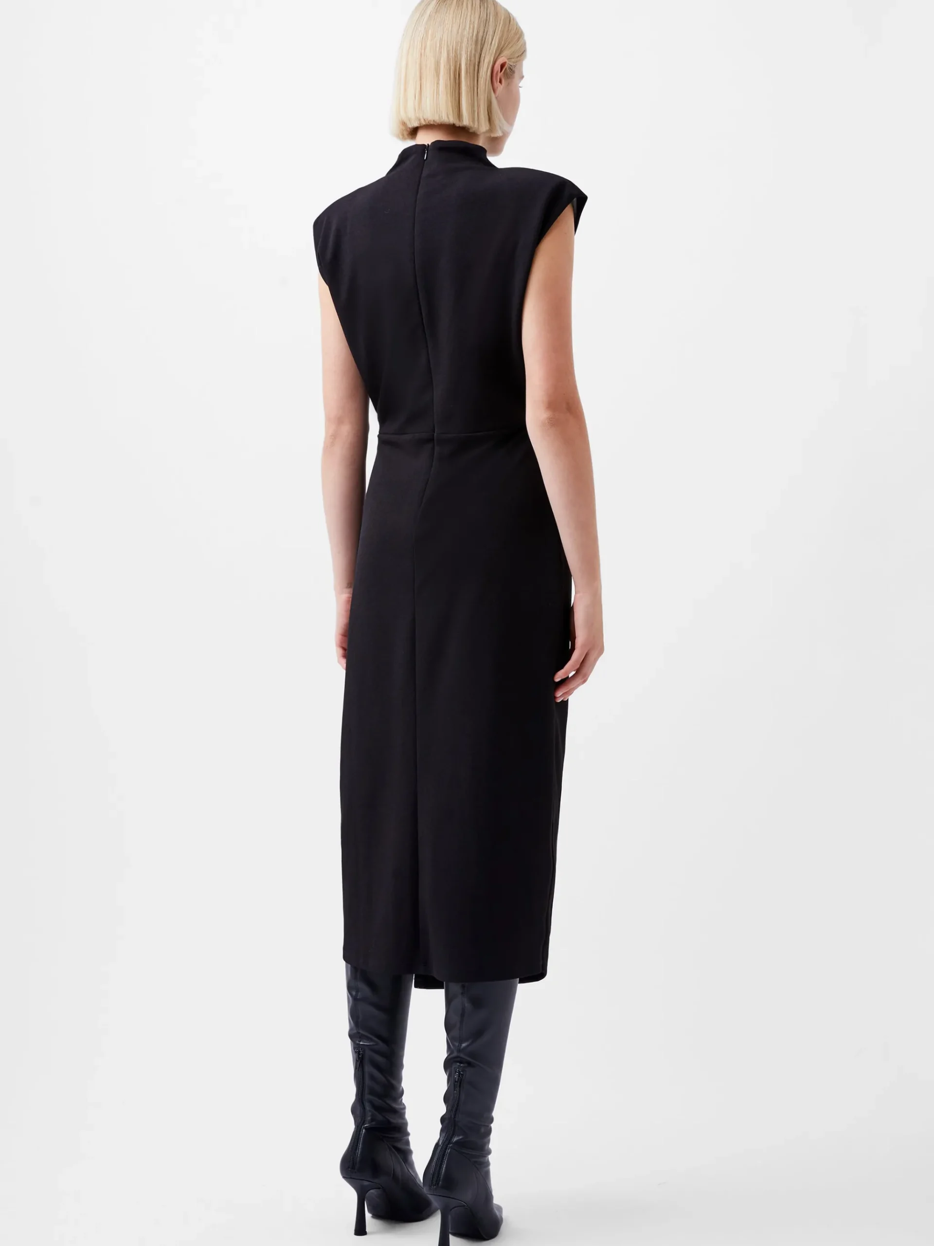 Textured Jersey Dress