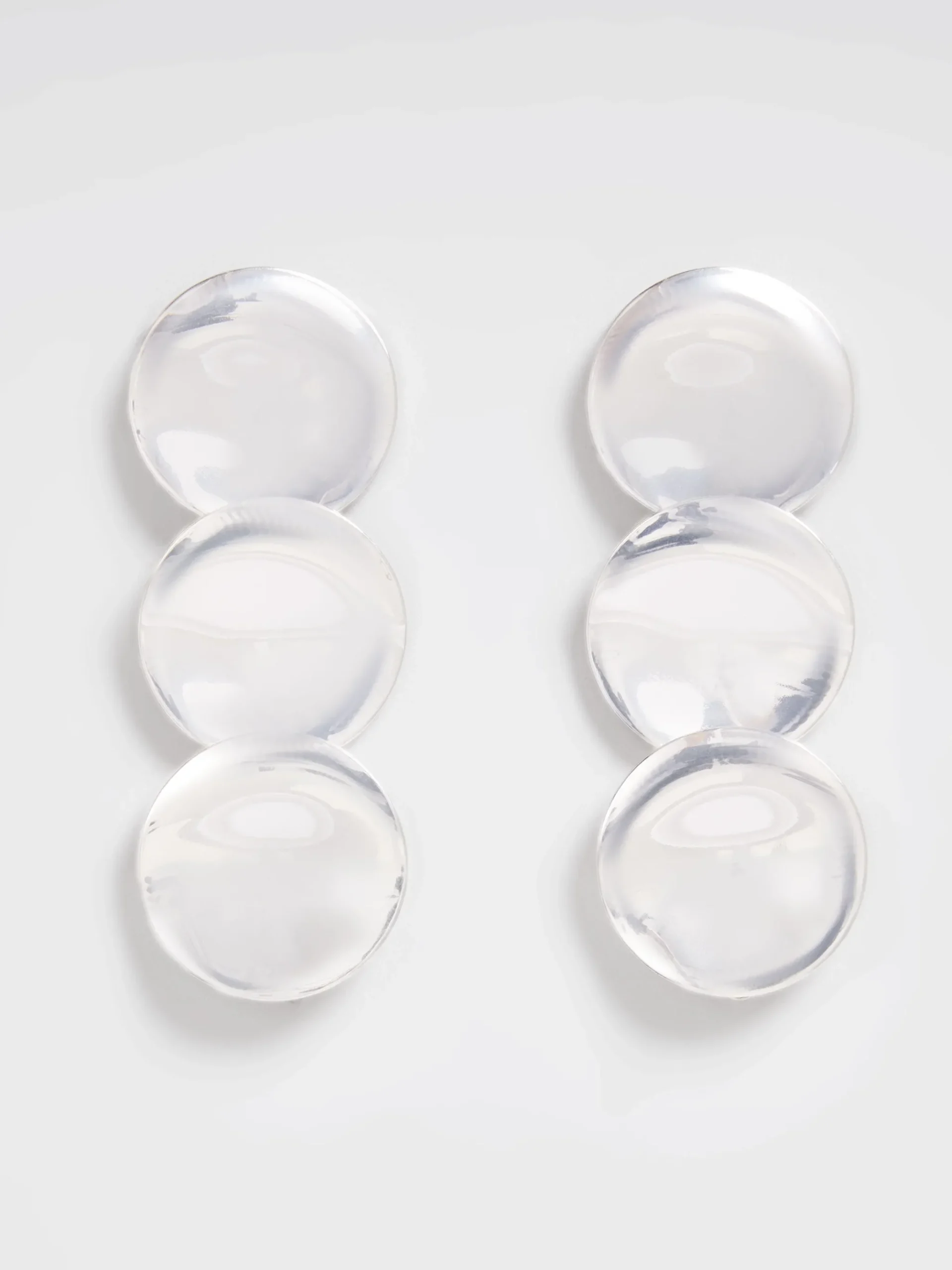 Triple Circle Drop Earrings