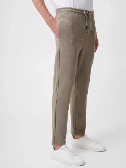 Twill Tie Waistband Joggers