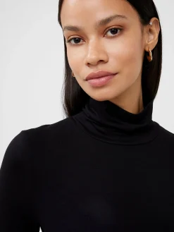 Venitia Jersey Split Cuff Top