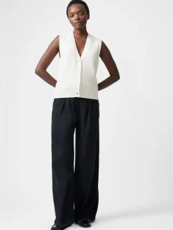 Vhari Recycled Button Down Vest