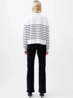 Vhari Recycled Collar Stripe Jumper