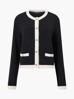 Vhari Recycled Contrast Cardigan
