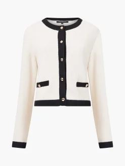 Vhari Recycled Contrast Cardigan