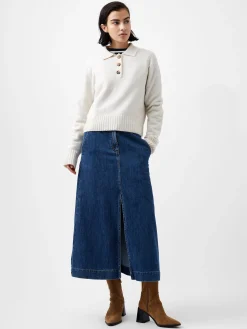 Vhari Recycled Long Sleeve Button Up Jumper