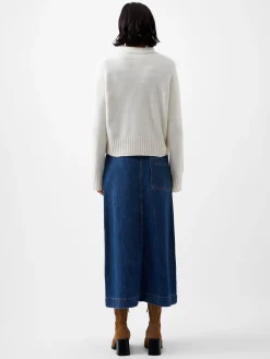 Vhari Recycled Long Sleeve Button Up Jumper