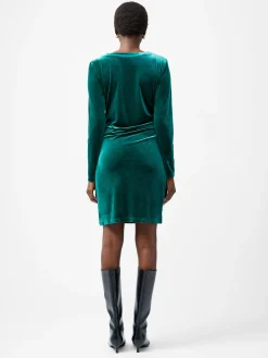 Viola Velvet Long Sleeve Bodycon Mini Dress