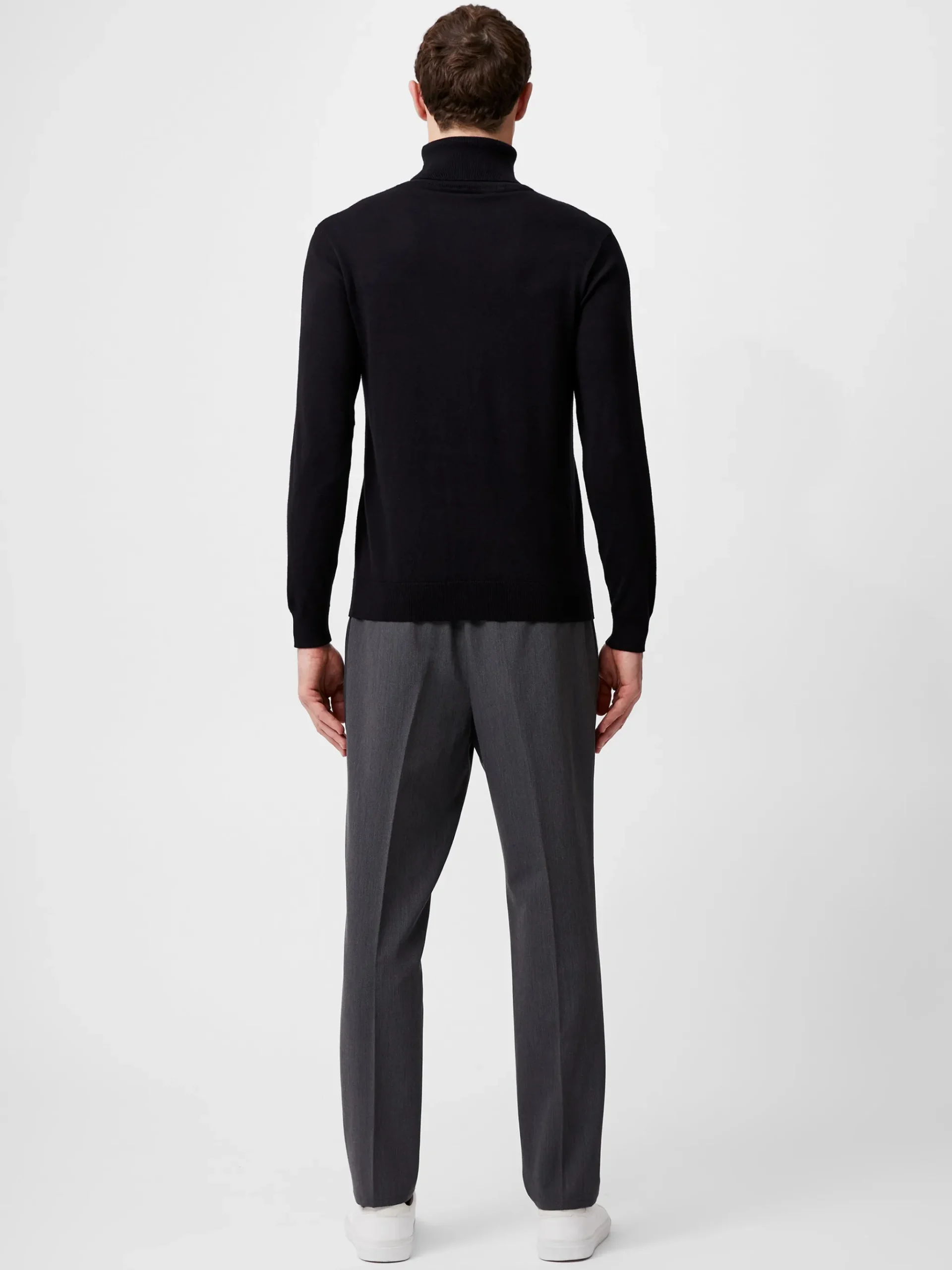 Viscose Blend Turtle Neck Jumper
