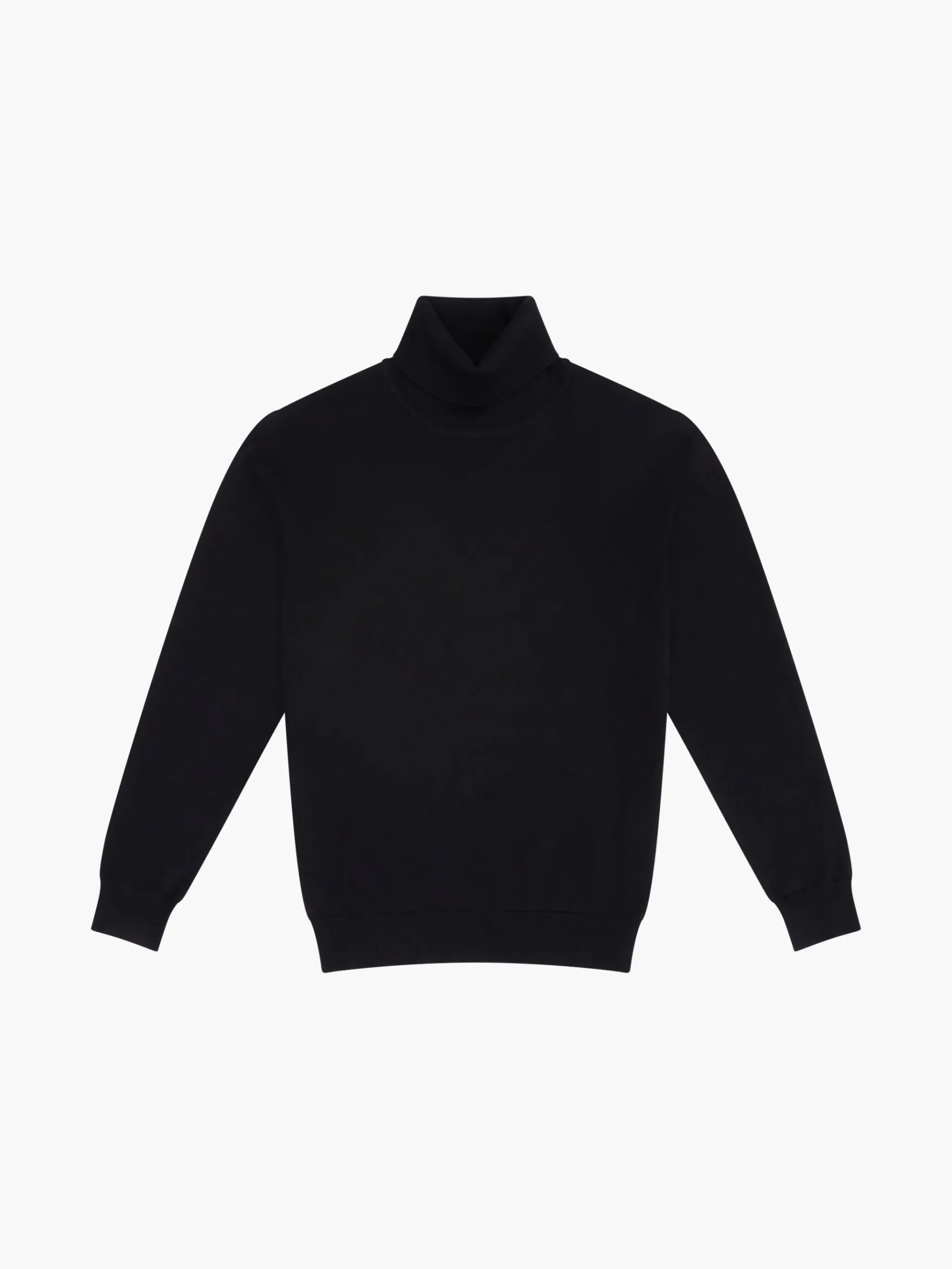 Viscose Blend Turtle Neck Jumper