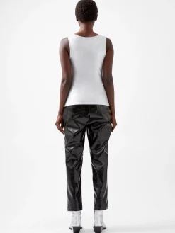 Vista Ribbed Foil Coated Tank Top