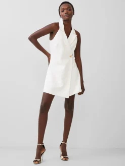 Whisper Halter Blazer Mini Dress