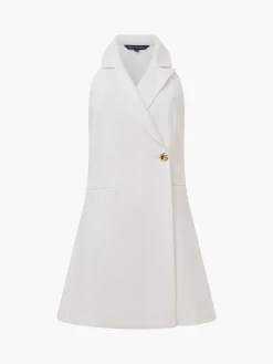 Whisper Halter Blazer Mini Dress